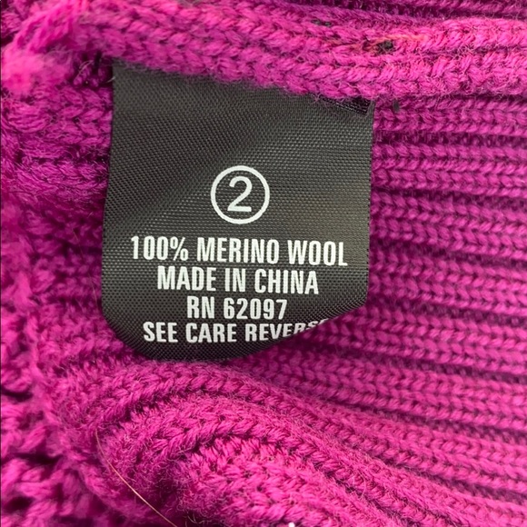 Vivienne Tam Cropped Sweater with Cut Outs, Sz M - Picture 4 of 4